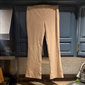 H&M Women's Beige Flare Pants